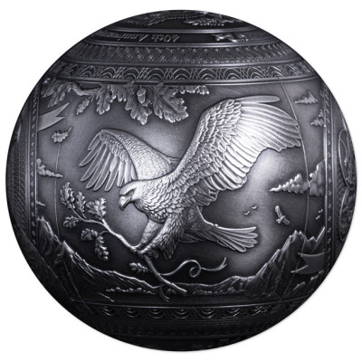 Amerikāņu ērglis - 1 KG - sudraba kolekcijas monēta (piegāde 20.11.2025)