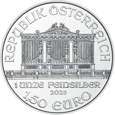 Vīnes filharmoniķi (2025) - 1 Oz - sudraba investīciju monēta