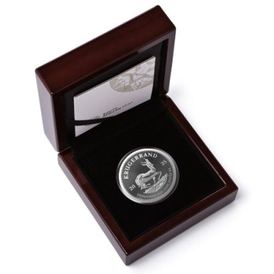 Krugerrand (2025) - 2 Oz - Silver Proof Collector Coin