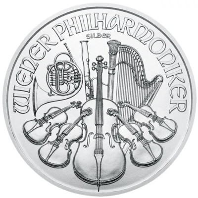 Wiener Philharmoniker 1 unce (2022) - Investiční stříbrná mince