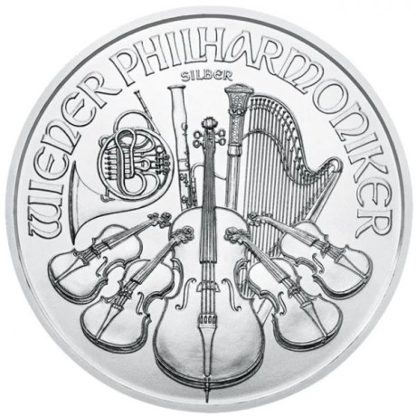 Wiener Philharmoniker 1 unce (2022) - Investiční stříbrná mince