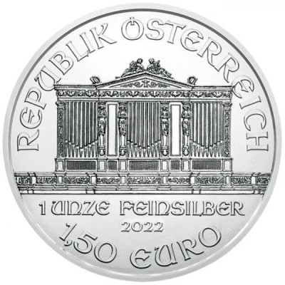 Wiener Philharmoniker 1 unce (2022) - Investiční stříbrná mince