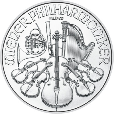 Vīnes filharmoniķi (2026) - 1 Oz - sudraba investīciju...