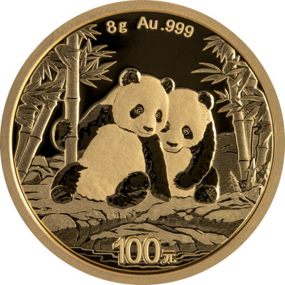 Panda (2026) - 8g - zelta investīciju monēta