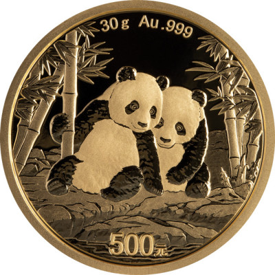 Panda (2026) - 30g - zelta investīciju monēta
