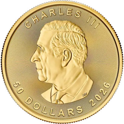 Maple Leaf (2026) - 1 Oz - Gold Investment Coin