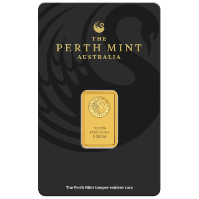 Perth Mint - Ķengurs -5g- investīciju zelta stienis