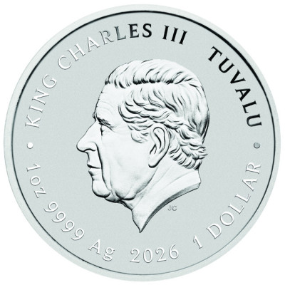 Kāpas (2026) - 1 Oz - Kolekcijas sudraba monēta