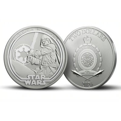 Star Wars Darth Vader (2026) - 1 Oz - Silver Investment Coin