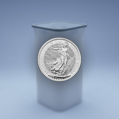 Britannia 1 oz tūbiņa, diametrs 38,61 mm - tukša