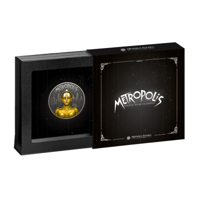 Metropolis (2025), sillent film classics - sudraba kolekcijas monēta