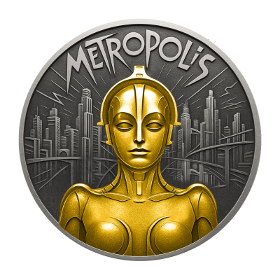 Metropolis (2025), sillent film classics - sudraba...