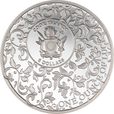 Laimes unce (2026) - 1 unces sudraba Proof monēta kolekcijas monēta