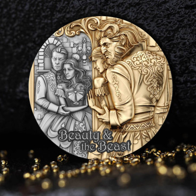 Beauty and the Beast - 2 Oz - Silver Collector Coin
