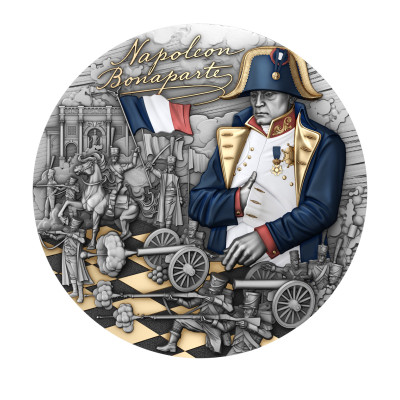 Napoleons Bonaparts - 2 oz - Kolekcijas sudraba monēta