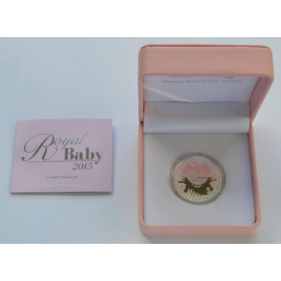 Royal Baby 2015  – 1 Oz – sudraba „proof“ kolekcijas monēta