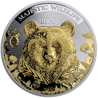 „The Bear“ (2027) – 5 unces – sudraba kolekcijas monēta